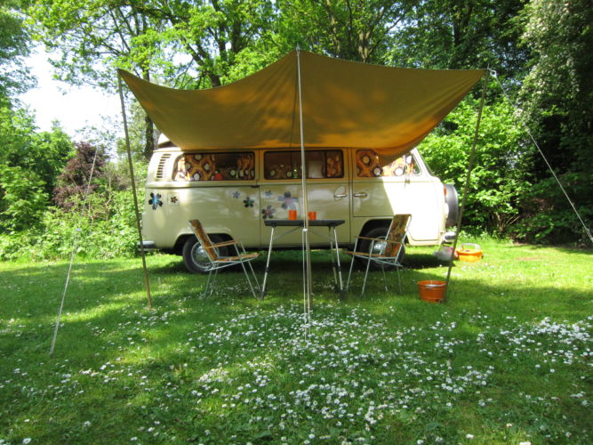 Happy camper op de Bekhofschans